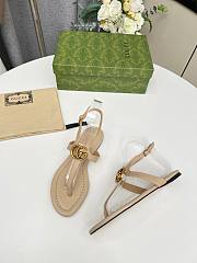 Gucci GG Beige Sandals - 2