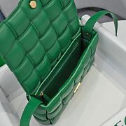 BOTTEGA VENETA| Small Green Padded Cassette - 26x18x8cm - 3