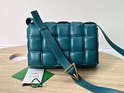 BOTTEGA VENETA| Small Blau Padded Cassette - 26x18x8cm - 1