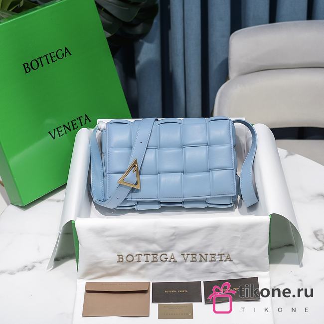 BOTTEGA VENETA| Small Windswept Padded Cassette - 26x18x8cm - 1