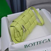 BOTTEGA VENETA| Small Ice Cream Color Padded Cassette - 26x18x8cm - 5