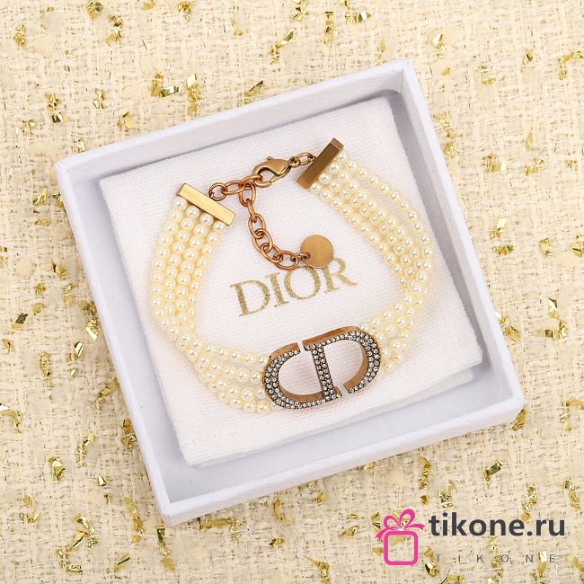 DIOR| Pearl Chain Necklace - 1