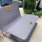 CHANEL| Leboy Blue Caviar Leather Size 25cm - 3