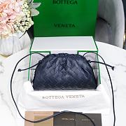 BOTTEGA VENETA| Mini Pouch In Navy Blue - 23x13x8cm - 1