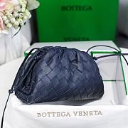 BOTTEGA VENETA| Mini Pouch In Navy Blue - 23x13x8cm - 2