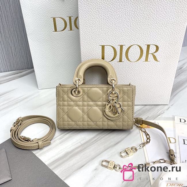 DIOR LADY| D-JOY MICRO POWDER BEIGE A688809 - 16x5.5x10cm - 1