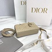 DIOR LADY| D-JOY MICRO POWDER BEIGE A688809 - 16x5.5x10cm - 3