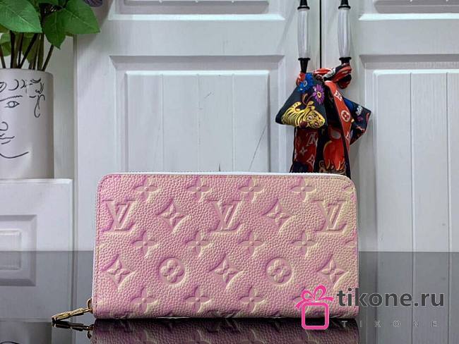 Louis Vuitton| Pink Zippy Wallet M81299 - 19.5x10.5x2.5cm - 1