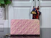 Louis Vuitton| Pink Zippy Wallet M81299 - 19.5x10.5x2.5cm - 1