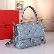 Valentino Garavani Candystud Blue A355372 - 23x17.5x11cm - 3