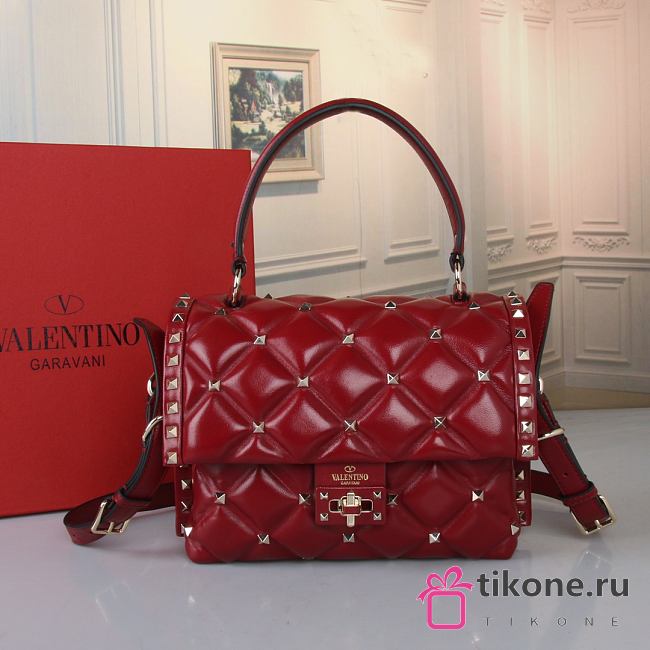 Valentino Garavani Candystud Red A355371 - 23x17.5x11cm - 1