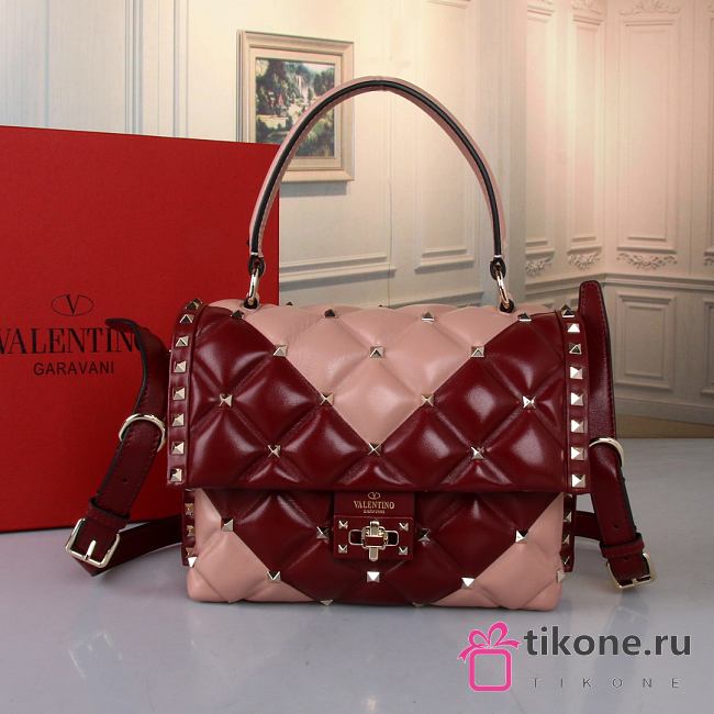 Valentino Garavani Candystud Red-Pink A355367 - 23x17.5x11cm - 1