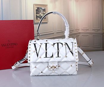 Valentino Garavani Candystud Black Logo A355365 - 23x17.5x11cm