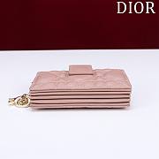 Miss Dior Cloud Pink Wallet - 10.4×7×2cm - 3