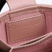 Miss Dior Cloud Pink Wallet - 10.4×7×2cm - 4