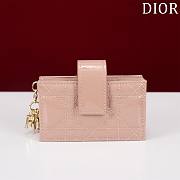 Miss Dior Pink Wallet - 10.4×7×2cm - 1