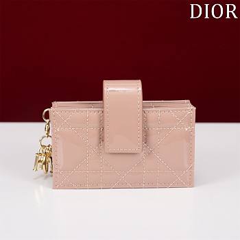Miss Dior Pink Wallet - 10.4×7×2cm