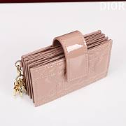 Miss Dior Pink Wallet - 10.4×7×2cm - 4