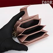 Miss Dior Pink Wallet - 10.4×7×2cm - 2