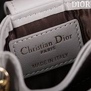 Miss Dior Grey Wallet - 10.4×7×2cm - 2