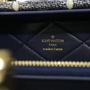 Louis Vuitton| Valisette Tresor In Blue Denim - 22.5x16x11cm - 5