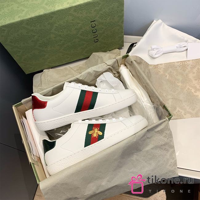 Gucci Ace Embroidered Sneaker  - 1