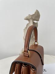 CELINE| Tabou Mini Bag In Tan Leather - 12×16×5cm - 4