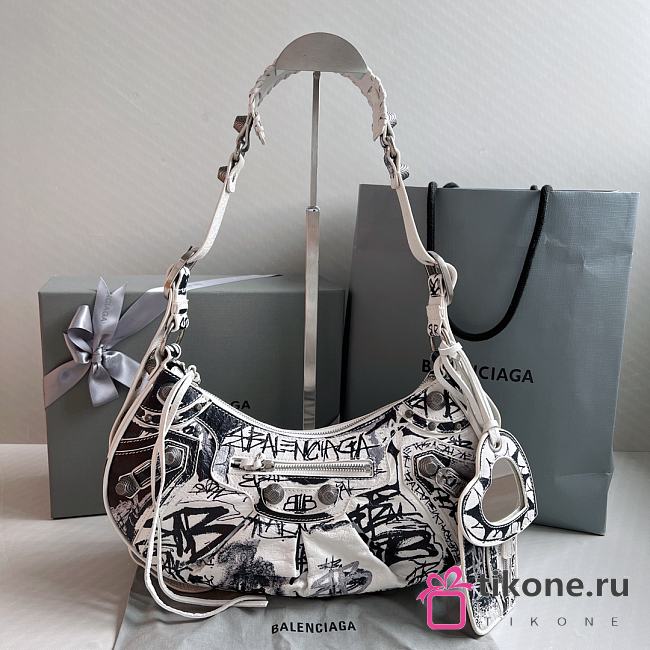 Balenciaga Larger Xs Le Cagole White - 33x16x8cm - 1