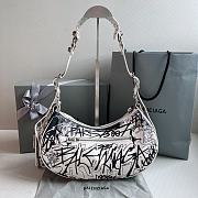 Balenciaga Larger Xs Le Cagole White - 33x16x8cm - 4