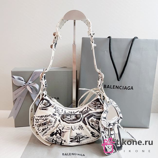 Balenciaga Xs Le Cagole White - 26x16x6cm - 1