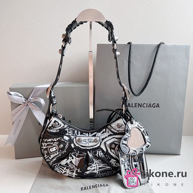 Balenciaga Xs Graffiti Le Cagole - 26x16x6cm - 1