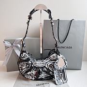 Balenciaga Xs Graffiti Le Cagole - 26x16x6cm - 1