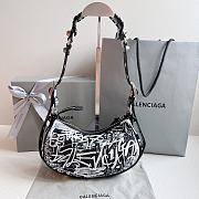 Balenciaga Xs Graffiti Le Cagole - 26x16x6cm - 5