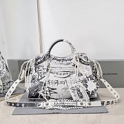 Balenciaga Neo Cagole City XS leather tote bag - 38x17x24cm - 1