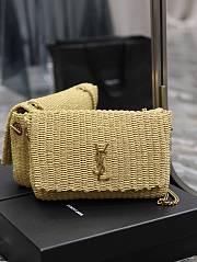 Saint Laurent| Medium Kate Raffia Bag - 28.5×20×6cm - 1