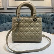 Dior Lady Mode Beige Bag - 24x12x20cm - 2