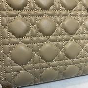 Dior Lady Mode Beige Bag - 24x12x20cm - 5