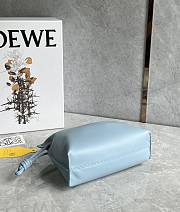 Loewe Mini Flamenco Clutch In Blue - 23x18x9cm - 2