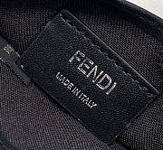 Fendi| Black Adorned Bifold Wallet - 2