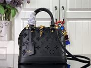 Louis Vuitton Small Nicolas Black Alma - 23.5x17.5x11.5cm - 1