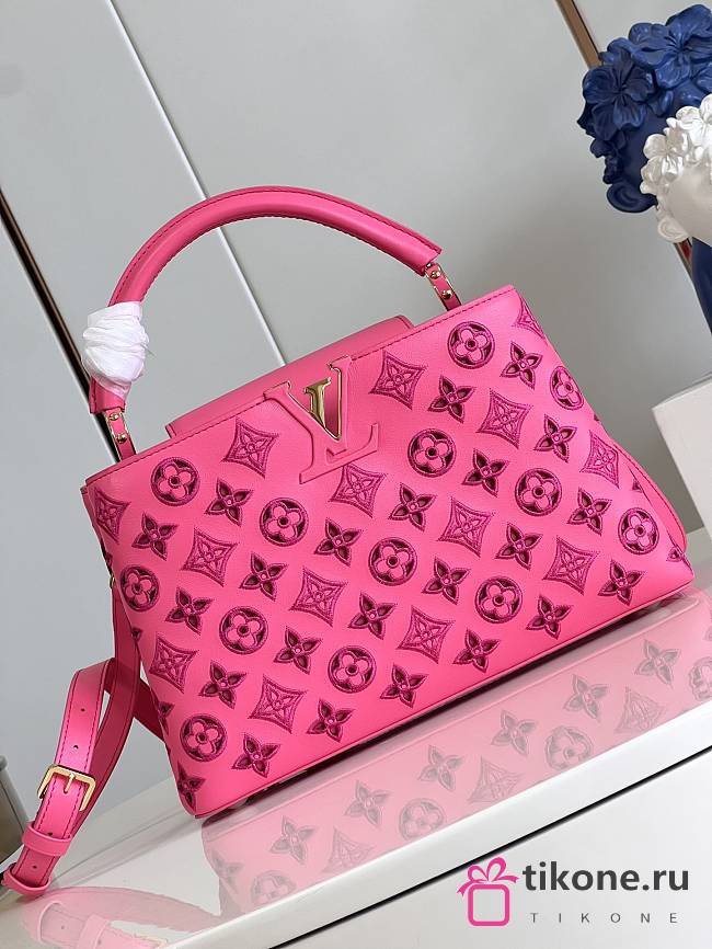 Louis Vuitton Nicolas Pink Capucines - 31.5x20x11cm - 1