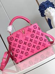 Louis Vuitton Medium Nicolas Pink Capucines - 27x18x9cm - 1