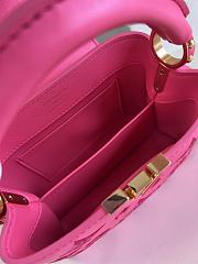 Louis Vuitton Small Nicolas Pink Capucines - 21x14x8cm - 4