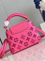 Louis Vuitton Small Nicolas Pink Capucines - 21x14x8cm - 2