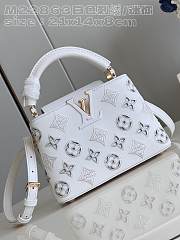 Louis Vuitton Small Nicolas White Capucines - 21x14x8cm - 1