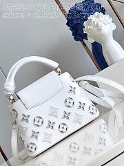 Louis Vuitton Small Nicolas White Capucines - 21x14x8cm - 4