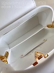 Louis Vuitton Small Nicolas White Capucines - 21x14x8cm - 2