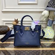 Louis Vuitton On My Side Monogram Medium Blue - 25x20x12cm - 1