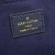 Louis Vuitton On My Side Monogram Larger Blue - 30.5x14x24cm - 5