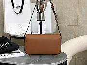 Celine Triomple Brown Leather Bag - 20x10x4cm - 5